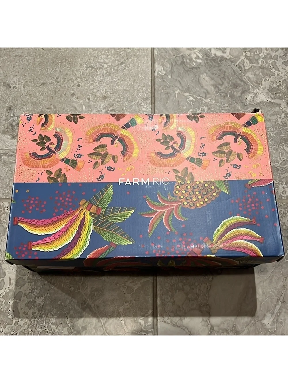 FARM Rio Paradise Bead Embellished Espadrille Platform Shoes Size 11 NWT+DustBag